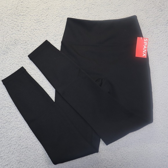 SPANX Pants - Spanx Classic Black New Casual Legging High Waisted XS 21533R Black